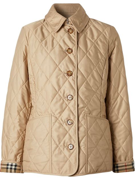 burberry thermoregulated jacket|Burberry diamond quilted jacket women's.